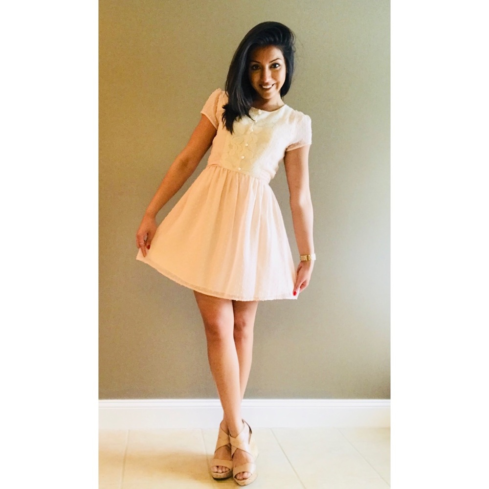 Light light pink dress